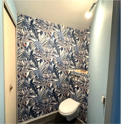 Papier peint toilettes
